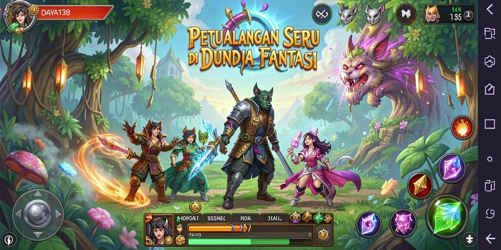 Tangkapan layar gameplay DAYA138 yang menampilkan petualangan menarik.