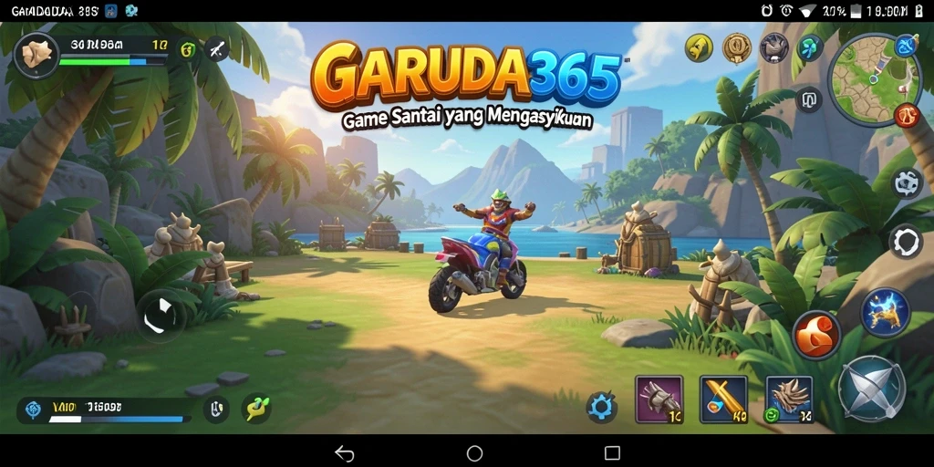 Tampilan gameplay seru dan menarik dari GARUDA365.