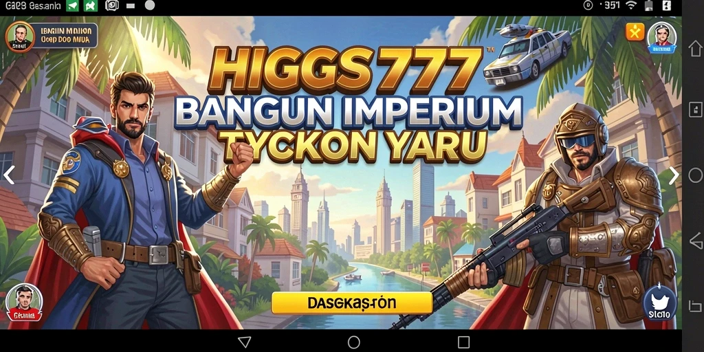 Tampilan menarik dari gameplay HIGGS777 yang penuh strategi Tycoon.
