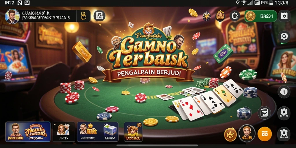 Tampilan gameplay seru dan menarik dari IN22 di Kasino.