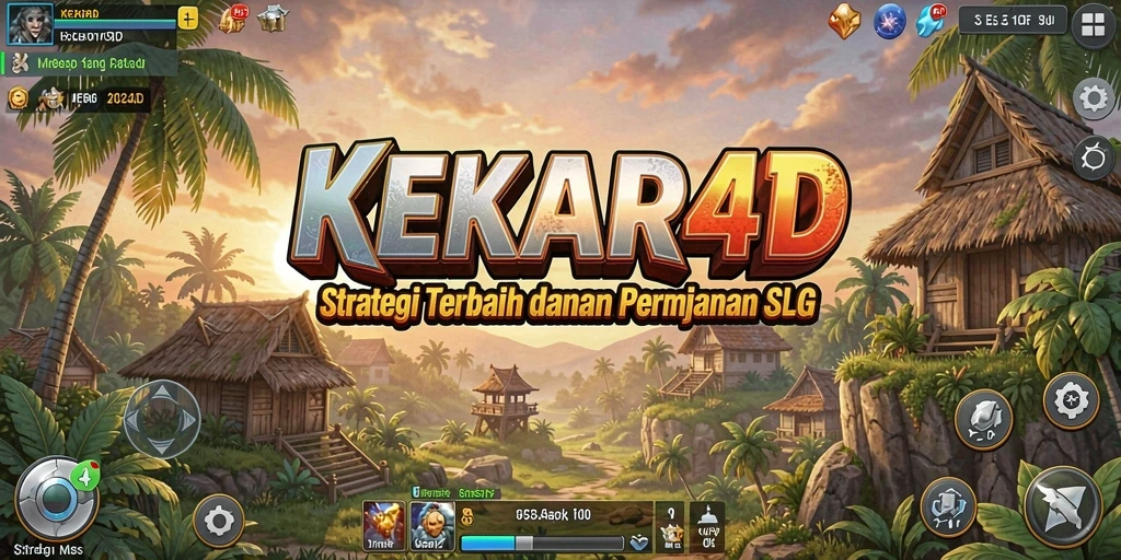 Tampilan gameplay menarik dari KEKAR4D yang menampilkan elemen SLG.