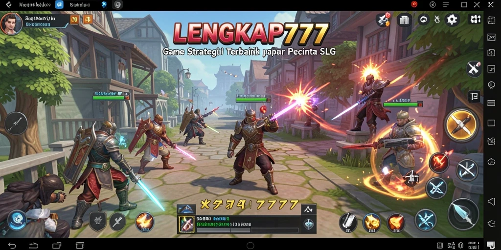 Tampilan gameplay menarik LENGKAP777 yang penuh strategi.