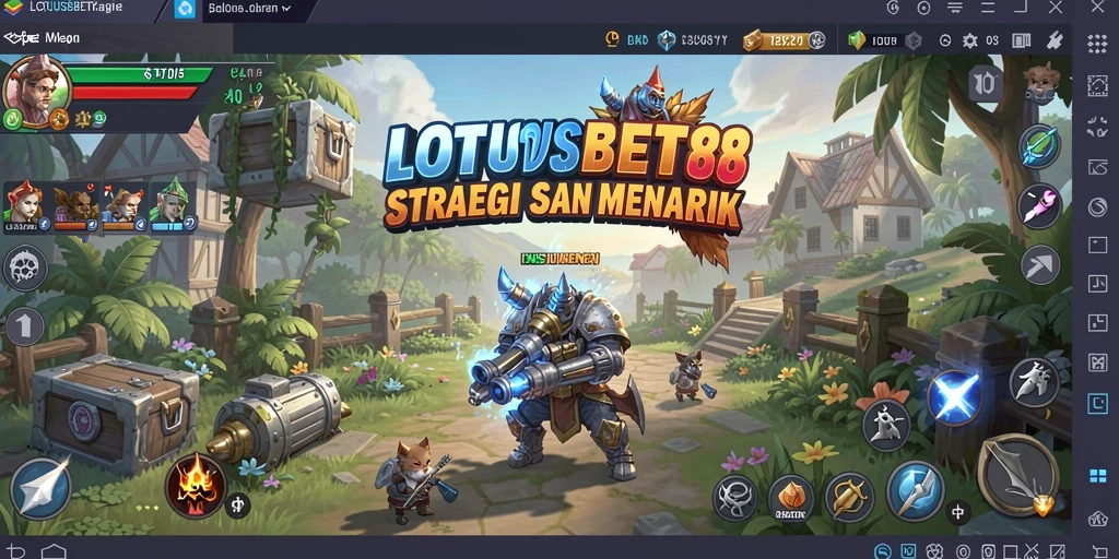 Tampilan menarik dari gameplay LOTUSBET88 yang penuh strategi.
