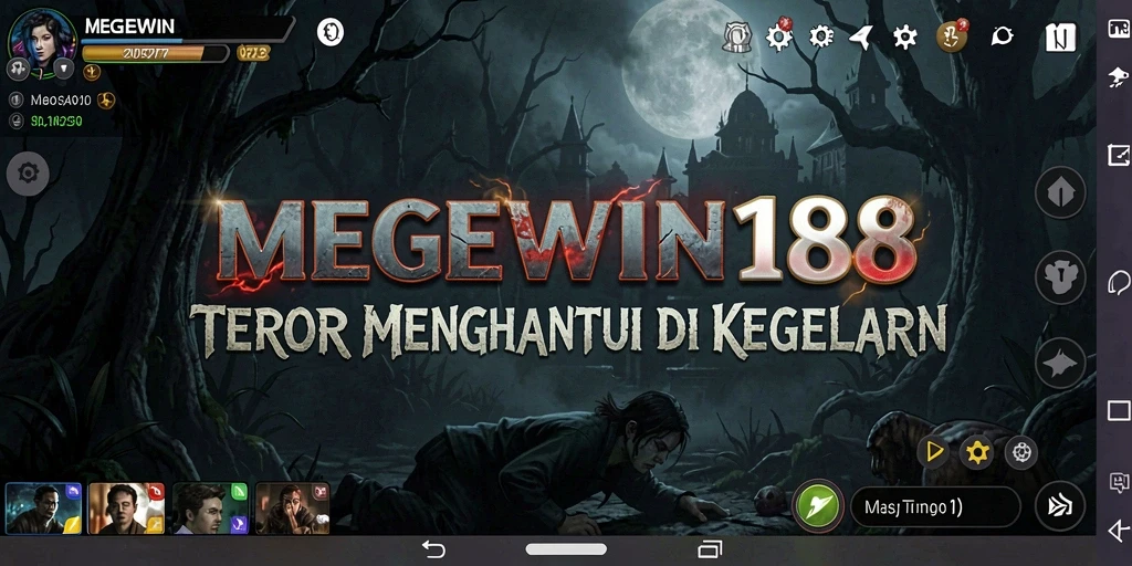 Screenshot menampilkan gameplay penuh ketegangan di MEGEWIN188.