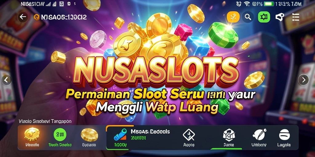 Tampilan gameplay seru dari NUSASLOTS yang membuat waktu luang lebih menyenangkan.