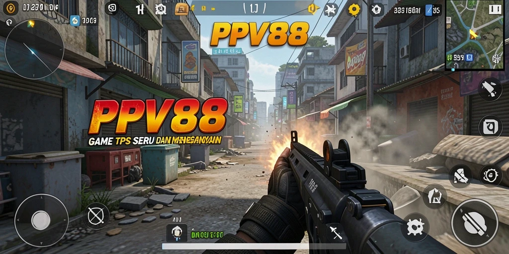 Tampilan gameplay seru dari game TPS PPV88.