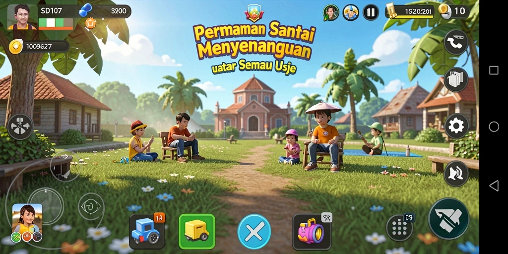 Screenshot dari gameplay seru SD107 yang menggambarkan tantangan dan keseruan.