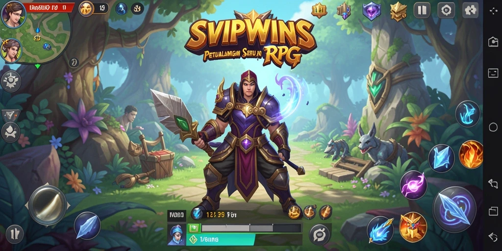 Menampilkan gameplay seru dari SVIPWINS yang memukau dalam genre RPG.