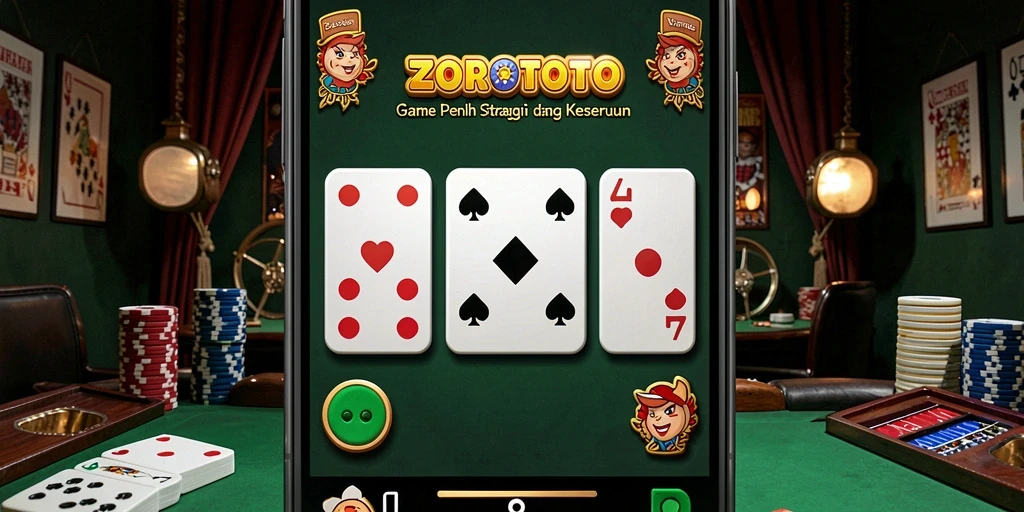 Gambaran gameplay ZOROTOTO yang seru dan interaktif.
